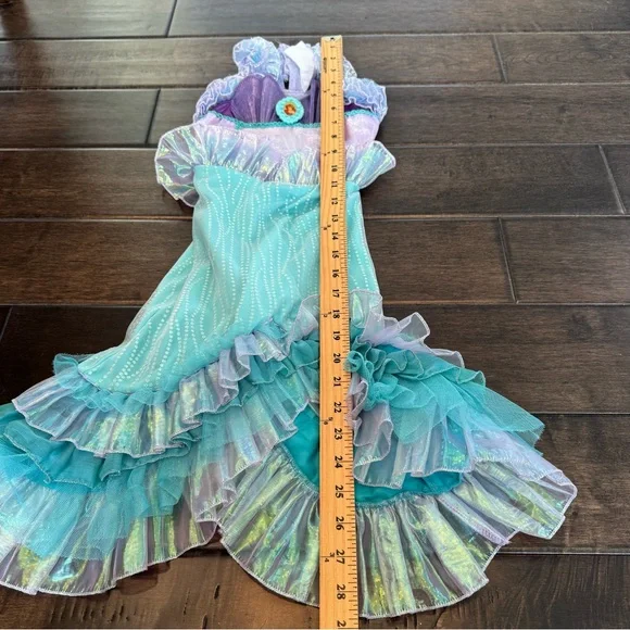 ❤️3/$30 Disney Store Ariel Little Mermaid Dress Up Costume Shimmer Fin -XXS(2/3) - Picture 10 of 12
